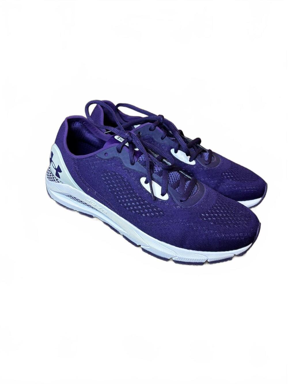 Under Armour Purple Running Shoes with White Soles Size 9